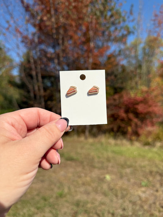 Pumpkin pie stud