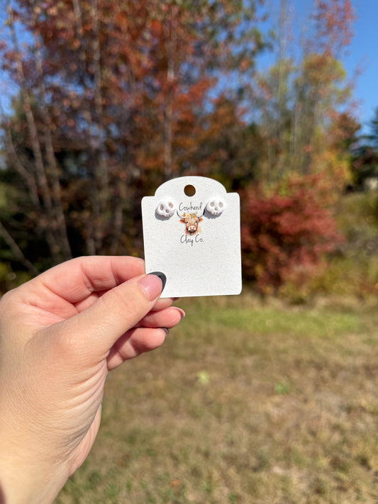 Skull studs - unpainted